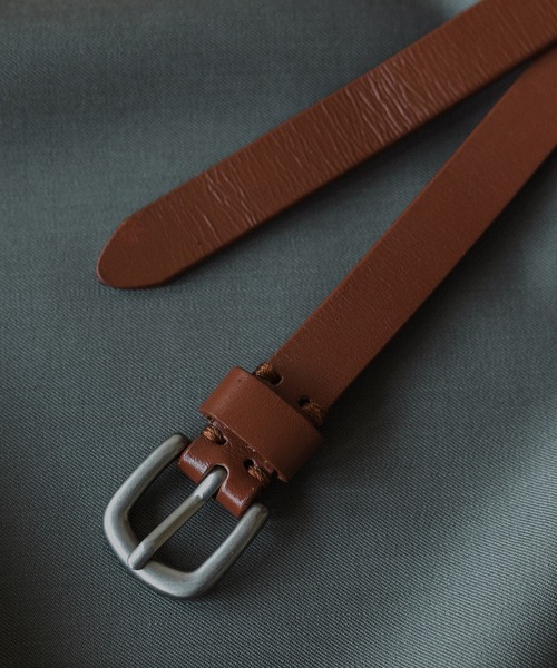 LEATHER G.I. BELT - BLACK - MLVINCE