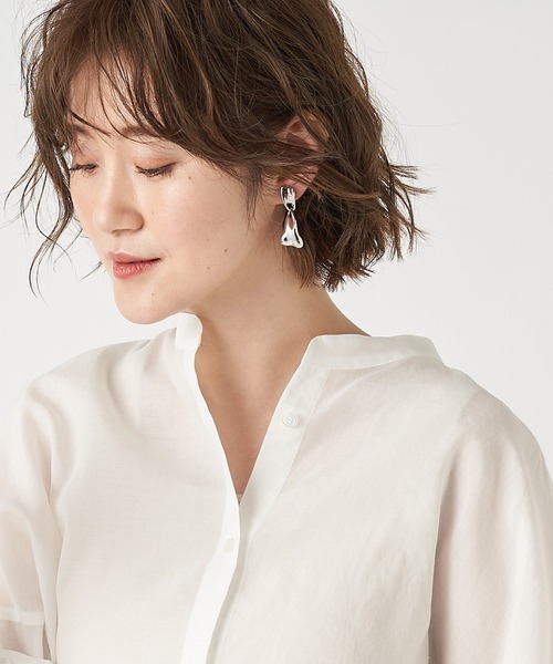 RIVE DROITE（リヴドロワ）の「ニュアンスモチーフイヤリング（イヤリング・レディース・シルバー/ゴールド・FREE）」の11枚目の写真