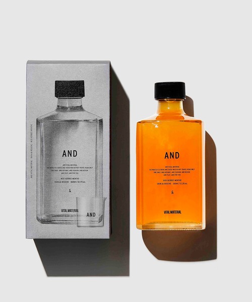 VITAL MATERIAL（ヴァイタルマテリアル）の「AND VITAL MATERIAL マウスウォッシュ ハーブミント 360mL（オーラルケア/歯磨きグッズ・メンズ・オレンジ・FREE）」の3枚目の写真