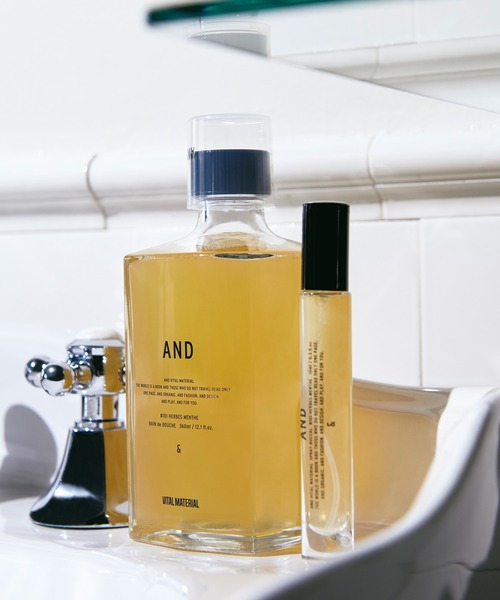 VITAL MATERIAL（ヴァイタルマテリアル）の「AND VITAL MATERIAL マウスウォッシュ ハーブミント 360mL（オーラルケア/歯磨きグッズ・メンズ・オレンジ・FREE）」の4枚目の写真