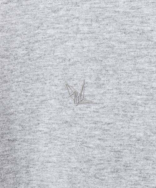 1piu1uguale3 RELAX（ウノピュウノウグァーレトレリラックス）の「1PIU1UGUALE3 RELAX(ウノピゥウノウグァーレトレ)ハイデンシティBIGロゴ長袖Tシャツ（Tシャツ/カットソー・メンズ・ブラック/グレー/ホワイト・S/XL/M/XXL/L）」の11枚目の写真