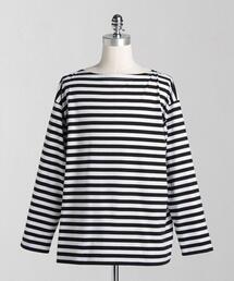 LOEFF | ＜LOEFF（ロエフ）＞ オーガニックコットン ボーダー カットソー MEN'S(Tシャツ/カットソー)