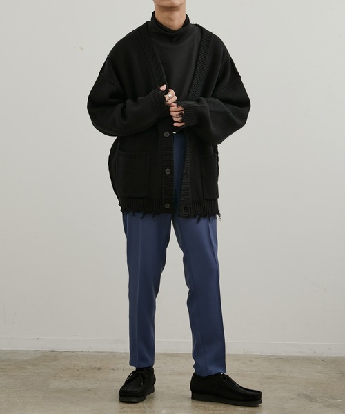 JUNRED（ジュンレッド）の「ライトスルーイージースリム（スラックス・メンズ・ブラック/ブラウン/ベージュ/ブルー系その他4/グリーン系その他/チャコールグレー・S/M/L/LL）」の13枚目の写真