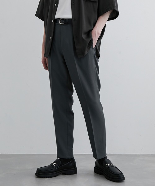 JUNRED（ジュンレッド）の「ライトスルーイージースリム（スラックス・メンズ・ブラック/ブラウン/ベージュ/ブルー系その他4/グリーン系その他/チャコールグレー・S/M/L/LL）」の15枚目の写真