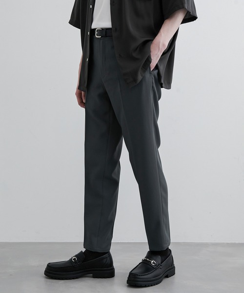 JUNRED（ジュンレッド）の「ライトスルーイージースリム（スラックス・メンズ・ブラック/ブラウン/ベージュ/ブルー系その他4/グリーン系その他/チャコールグレー・S/M/L/LL）」の16枚目の写真