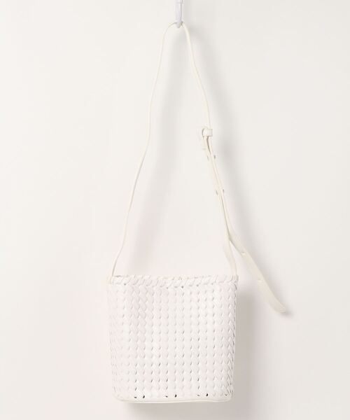 Chillfar（チルファー）の「フェイクレザーメッシュミニショルダーバッグ/インナーポーチ付き（ショルダーバッグ・レディース・ホワイト/ブラック・FREE）」の19枚目の写真