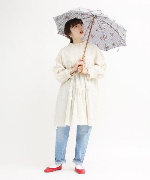 チャイルドウーマン  child women 大森商店日傘 Dot＆Stripes CHILD WOMAN（ドットアンドストライプス