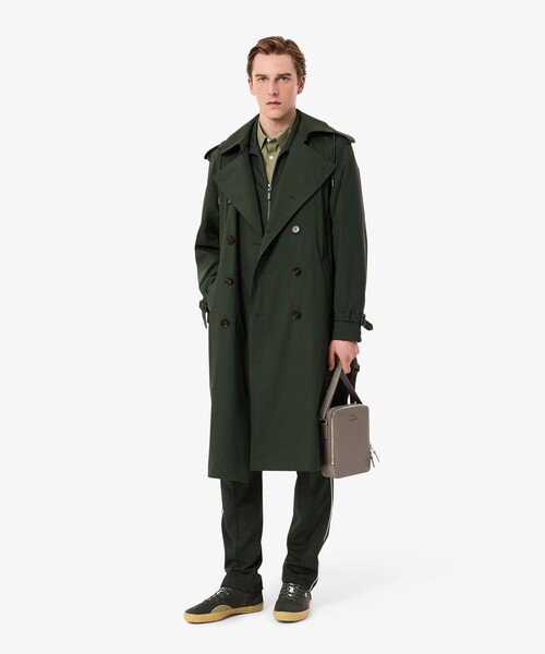 Lacoste カメラバッグ　カーキ ラコステ LACOSTE コメ ナイロンカメラバッグ （カーキ