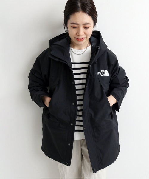 IENA（イエナ）の「【THE NORTH FACE/ノースフェイス】MOUNTAIN LIGHT ジャケット MEN◆（ブルゾン・レディース・ブラック/グレー・SMALL/MEDIUM）」の2枚目の写真