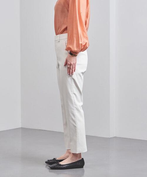 UNITED ARROWS（ユナイテッドアローズ）の「UBC ドビー スリムパンツ WHITE 21SS◆（その他パンツ・レディース・ホワイト・36/34/40/38）」の3枚目の写真