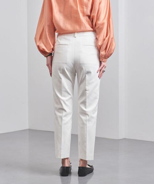 UNITED ARROWS（ユナイテッドアローズ）の「UBC ドビー スリムパンツ WHITE 21SS◆（その他パンツ・レディース・ホワイト・36/34/40/38）」の4枚目の写真