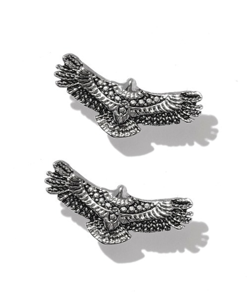 SPINNS（スピンズ）の「モチーフデザイン ピアス（ピアス（両耳用）・メンズ・A/B/C/D/E/F/G/H/I/J/K/N/M/L/O・ONESIZE）」の4枚目の写真