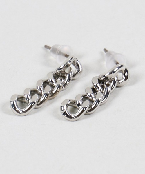 SPINNS（スピンズ）の「モチーフデザイン ピアス（ピアス（両耳用）・メンズ・A/B/C/D/E/F/G/H/I/J/K/N/M/L/O・ONESIZE）」の14枚目の写真