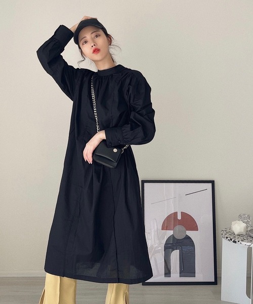 etade(エタード)の「【etade】back slit onepiece etdwz3(ワンピース・レディース・ホワイト/ブラック・FREE)」の16枚目の写真