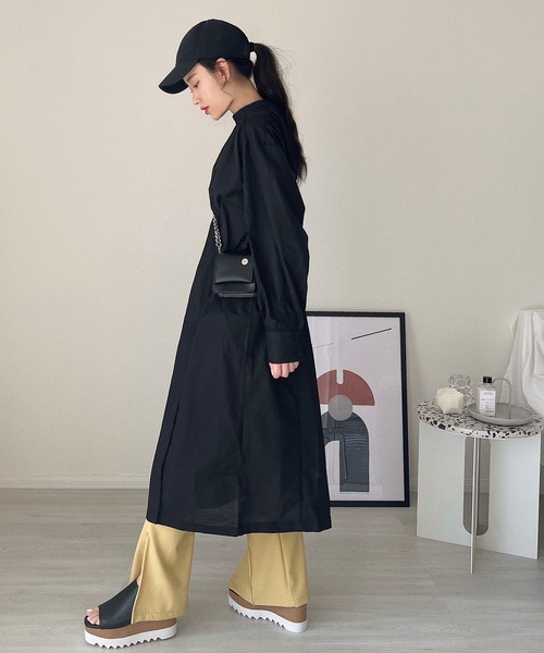 etade(エタード)の「【etade】back slit onepiece etdwz3(ワンピース・レディース・ホワイト/ブラック・FREE)」の7枚目の写真