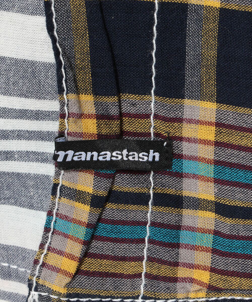 MANASTASH（マナスタッシュ）の「MANASTASH/マナスタッシュ　MANA MADRAS PATCHWORK LS SHIRT（シャツ/ブラウス・メンズ・ネイビー/その他/カラフル・LARGE/MEDIUM/X-LARGE）」の11枚目の写真