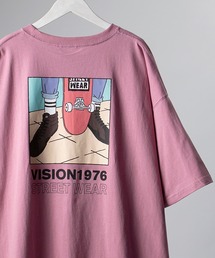 VISION STREET WEAR（ヴィジョンストリートウェア）の「【VISION STREET WEAR/ヴィジョンストリートウェア】シューズイラスト半袖BIGTシャツ（Tシャツ/カットソー・メンズ）」