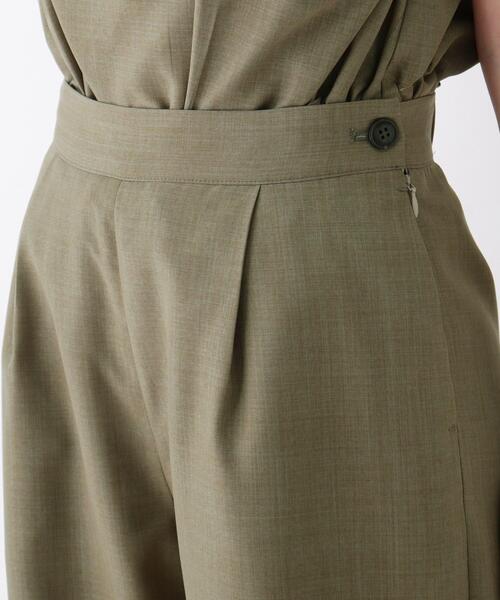 DRESKIP（ドレスキップ）の「◆リネンライクボタン使いワイドパンツ（その他パンツ・レディース・ナチュラル/ネイビー/レンガ/カーキ・04/03/02）」の7枚目の写真