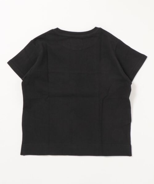 go slow caravan（ゴースローキャラバン）の「MOVENPICK / モーベンピック　異素材切替ポケ付きTシャツ (M4)（Tシャツ/カットソー・キッズ・ブラック/ホワイト・150/120/160/130/100/140/110）」の3枚目の写真