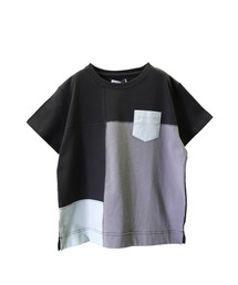 go slow caravan | MOVENPICK / モーベンピック　異素材切替ポケ付きTシャツ (M4)(Tシャツ/カットソー)