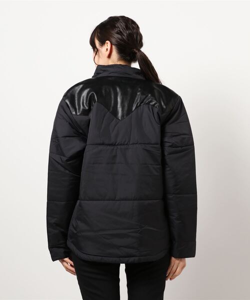 チチカカ(チチカカ)の「中綿切り替えジャケット(ダウンジャケット/コート・レディース・ブラック・FREE)」の4枚目の写真
