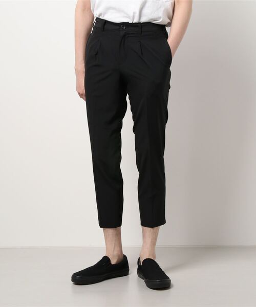 ADAM ET ROPE'（アダムエロペ）の「【アウトレット店舗・WEB限定】エアドライパンツ（スラックス・メンズ・ブラック/ダークブラウン/サックスブルー・M/L/S）」の16枚目の写真