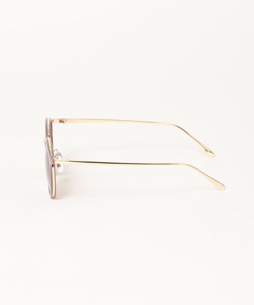 ROPE' PICNIC（ロペピクニック）の「メタルブリッジウェリントンサングラス（サングラス・レディース・ブラウン系その他3/パープル系その他2・FREE）」の3枚目の写真