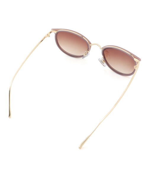 ROPE' PICNIC（ロペピクニック）の「メタルブリッジウェリントンサングラス（サングラス・レディース・ブラウン系その他3/パープル系その他2・FREE）」の5枚目の写真