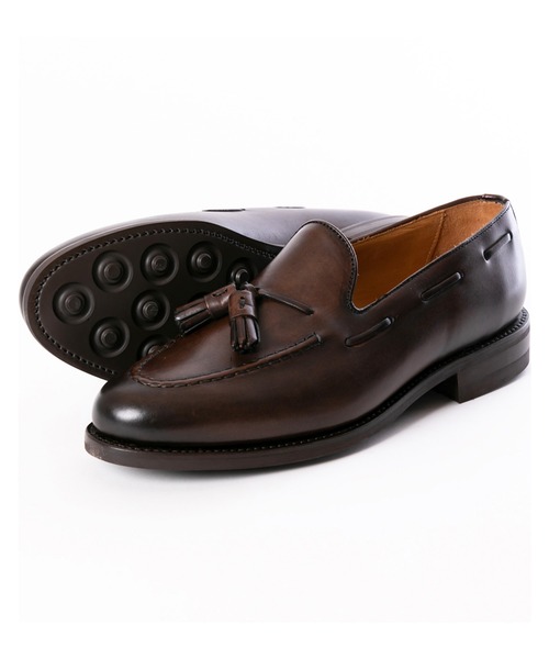 Berwick1707(バーウィック)の「Berwick バーウィック タッセルローファー 8491 ダイナイト ソール(ローファー・メンズ・ダークブラウン・7.5/5.5/6/6.5/5/7/8/8.5/4.5/4)」の6枚目の写真