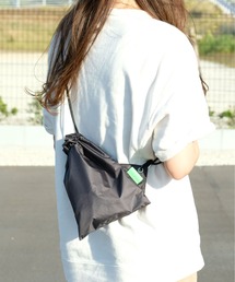 CONNA DESIGN | 【CONNA DESIGN/コンナデザイン】別注Water Repellent Packable Kinchaku Shoulder パッカブル巾着ショルダー(ショルダーバッグ)