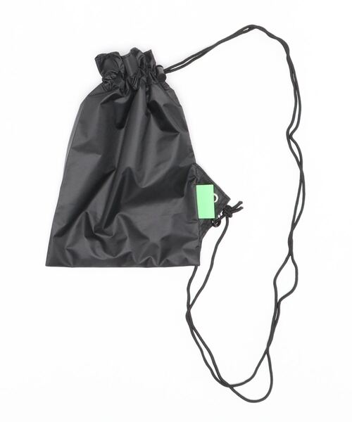 CONNA DESIGN(コンナデザイン)の「【CONNA DESIGN/コンナデザイン】別注Water Repellent Packable Kinchaku Shoulder パッカブル巾着ショルダー(ショルダーバッグ・メンズ・ホワイト/イエロー/ブラック・FREE)」の13枚目の写真