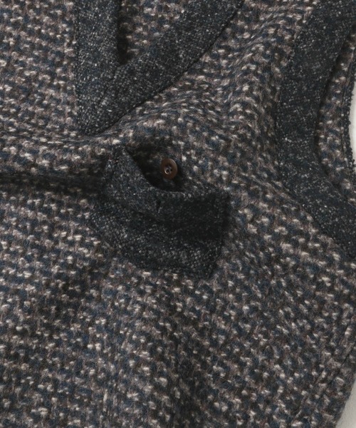 FRANK LEDER（フランクリーダー）の「Frank Leder　M001/02（ベスト・メンズ・ブラウン・SMALL）」の4枚目の写真