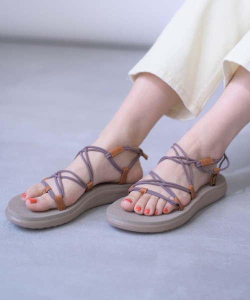 Teva（テバ）の「【Teva】 VOYA INFINITY 1019622/レディース サンダル（サンダル・レディース・ホワイト/モーブ系/ブラック/ベージュ/サックスブルー系・8/7/6/5）」の5枚目の写真