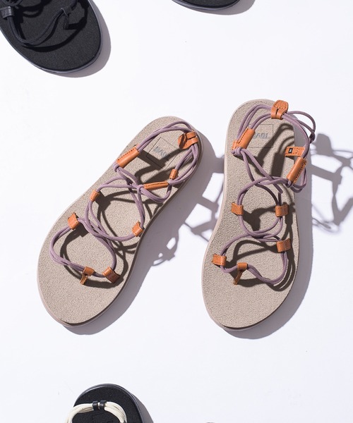 Teva（テバ）の「【Teva】 VOYA INFINITY 1019622/レディース サンダル（サンダル・レディース・ホワイト/モーブ系/ブラック/ベージュ/サックスブルー系・8/7/6/5）」の7枚目の写真