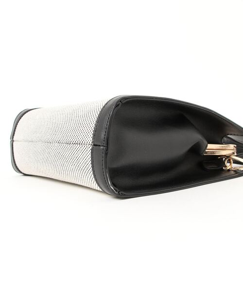 RETRO GIRL（レトロガール）の「パイピングガマグチBAG（ショルダーバッグ・レディース・ブラック/ブラウン/ライトベージュ・FREE）」の11枚目の写真