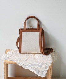 RETRO GIRL | パイピングガマグチBAG(ショルダーバッグ)