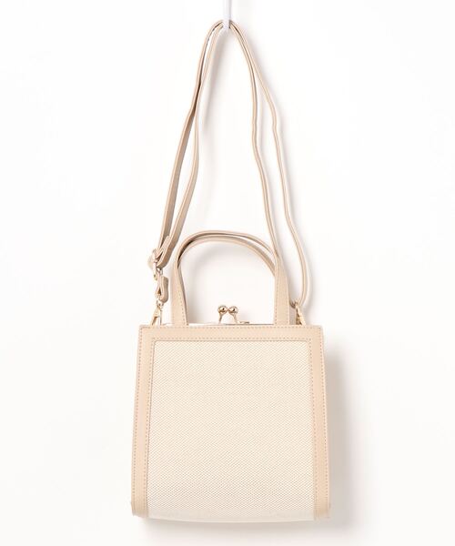 RETRO GIRL（レトロガール）の「パイピングガマグチBAG（ショルダーバッグ・レディース・ブラック/ブラウン/ライトベージュ・FREE）」の7枚目の写真