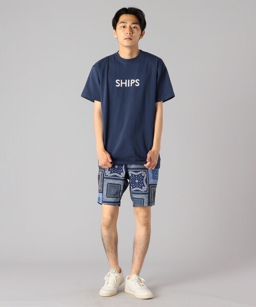 SCREEN STARS（スクリーンスターズ）の「SHIPS: ロゴ エンブロイダリー Tシャツ（Tシャツ/カットソー・メンズ・ホワイト/ライトホワイト/ベージュ/ネイビー/ストーン/ホワイト系その他/コバルトブルー/ブラック・SMALL/MEDIUM/LARGE/X-LARGE/XX-LARGE）」の13枚目の写真