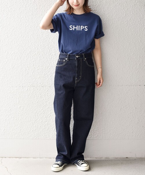 SCREEN STARS（スクリーンスターズ）の「SHIPS: ロゴ エンブロイダリー Tシャツ（Tシャツ/カットソー・メンズ・ホワイト/ライトホワイト/ベージュ/ネイビー/ストーン/ホワイト系その他/コバルトブルー/ブラック・SMALL/MEDIUM/LARGE/X-LARGE/XX-LARGE）」の21枚目の写真