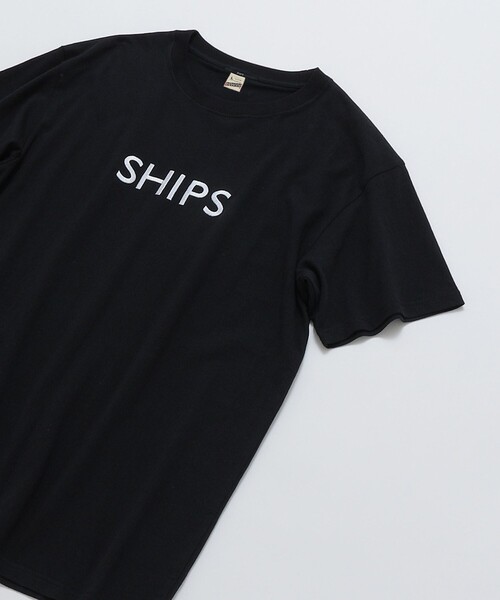セール】SHIPS: ロゴ エンブロイダリー Tシャツ(Tシャツ セール】SHIPS: ロゴ エンブロイダリー Tシャツ(Tシャツ