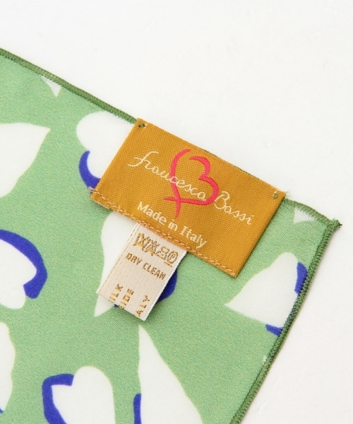 EFFE BEAMS（エッフェビームス）の「◎Francesca Bassi / 別注 ハート柄ストール（ストール/ショール・レディース・グリーン・ONE SIZE）」の8枚目の写真