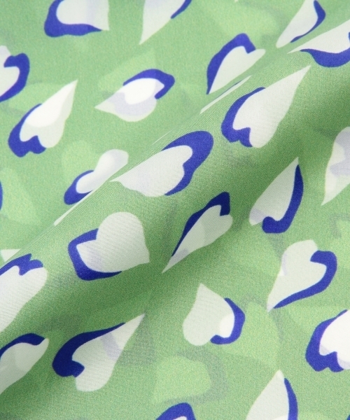 EFFE BEAMS（エッフェビームス）の「◎Francesca Bassi / 別注 ハート柄ストール（ストール/ショール・レディース・グリーン・ONE SIZE）」の10枚目の写真