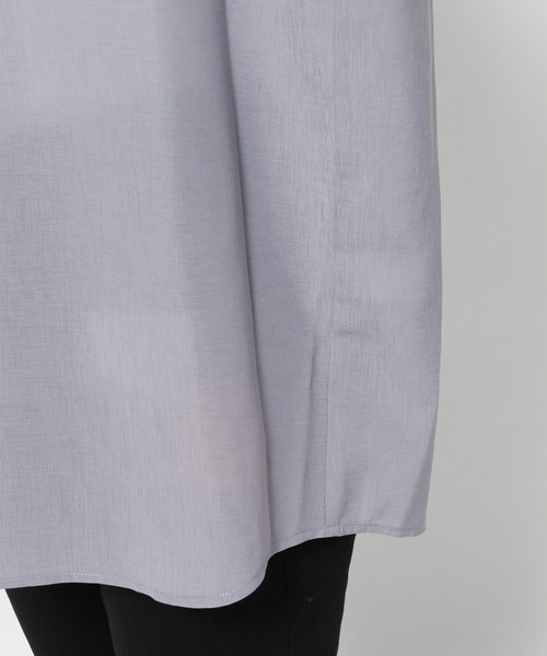 Heather(ヘザー)の「ショルダーデザインシャツ 956952(シャツ/ブラウス・レディース・グレー/ピンク/ホワイト/ブルー・FREE)」の5枚目の写真