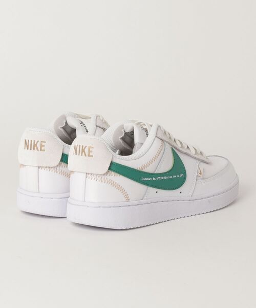 Nike ナイキ Court Vision Lo Prem コート ビジョン Lo Prem Mdj01 100white Grns スニーカー Nike ナイキ のファッション通販 Zozotown