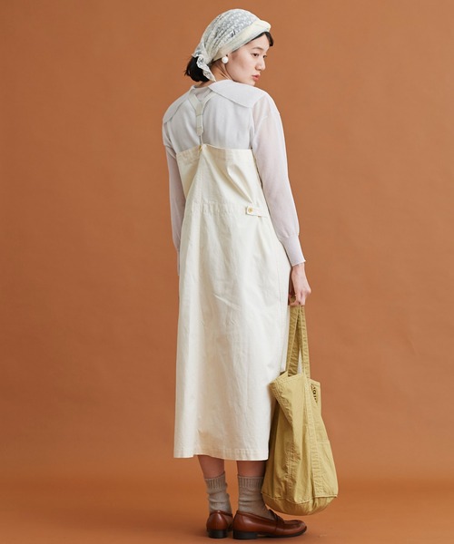 Malle（マル）の「Malle　コットン/ポリエステル大きな衿のセーター（ニット/セーター・レディース・ライトグレー/キナリ/ブラック・FREE）」の16枚目の写真