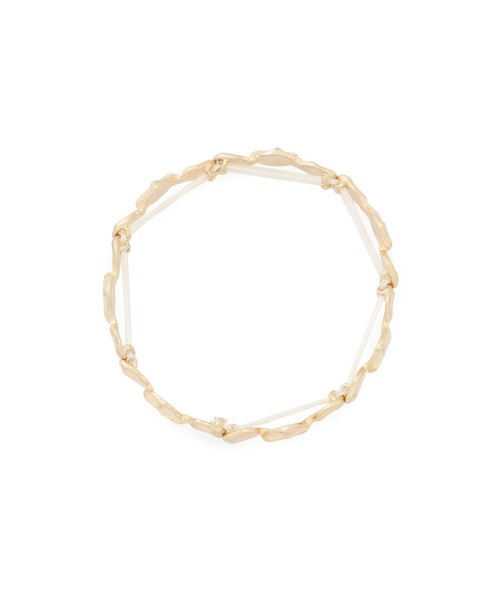 ROPE' PICNIC（ロペピクニック）の「マットメタルストレッチバングル（ブレスレット・レディース・シルバー系その他/ゴールド系その他・FREE）」の5枚目の写真