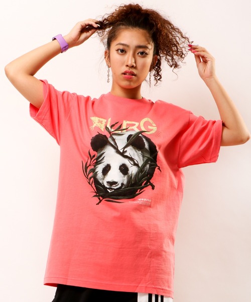 LRG(エルアールジー)の「LRG フロントプリントTシャツ(Tシャツ/カットソー・メンズ・コーラル/ブラック/クリーム・XL/L/2XL/M)」の3枚目の写真