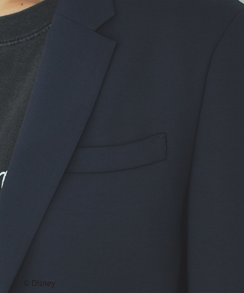Rouge vif(ルージュヴィフ)の「【セットアップ対応】ツィルシングルジャケット(テーラードジャケット・レディース・ネイビー・フリー)」の8枚目の写真