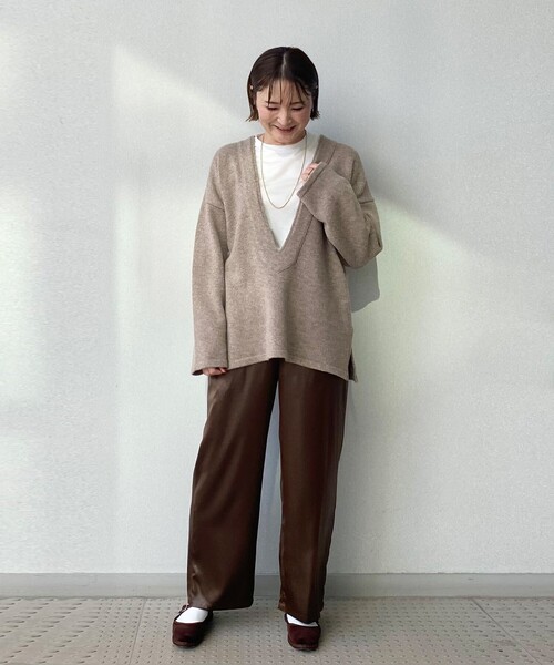 DRESSTERIOR（ドレステリア）の「◇MexiPa(メキパ）深Vネックニット 