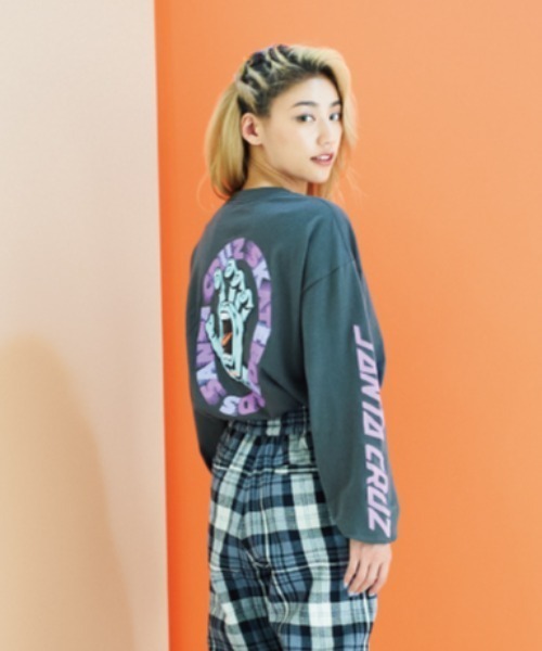 ムラサキスポーツ別注 Santacruz サンタクルーズ Santa ビッグシルエット バックプリントロンt Tシャツ カットソー トップス Santa Cruz サンタクルーズ のファッション ムラサキスポーツ別注 Santacruz サンタクルーズ Santa ビッグシルエット バックプリントロンt Tシャツ カットソー トップス Santa Cruz サンタクルーズ のファッション